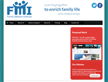 Tablet Screenshot of familymatters.org.uk