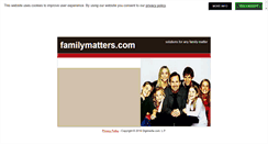 Desktop Screenshot of familymatters.com